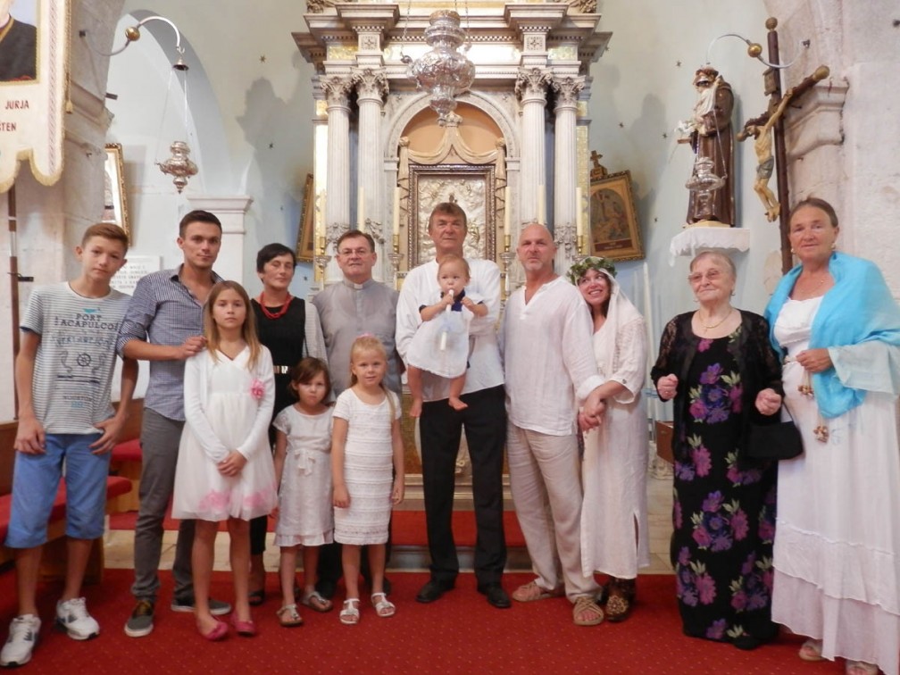 Vjenčanje i krštenje u obitelji Huljev