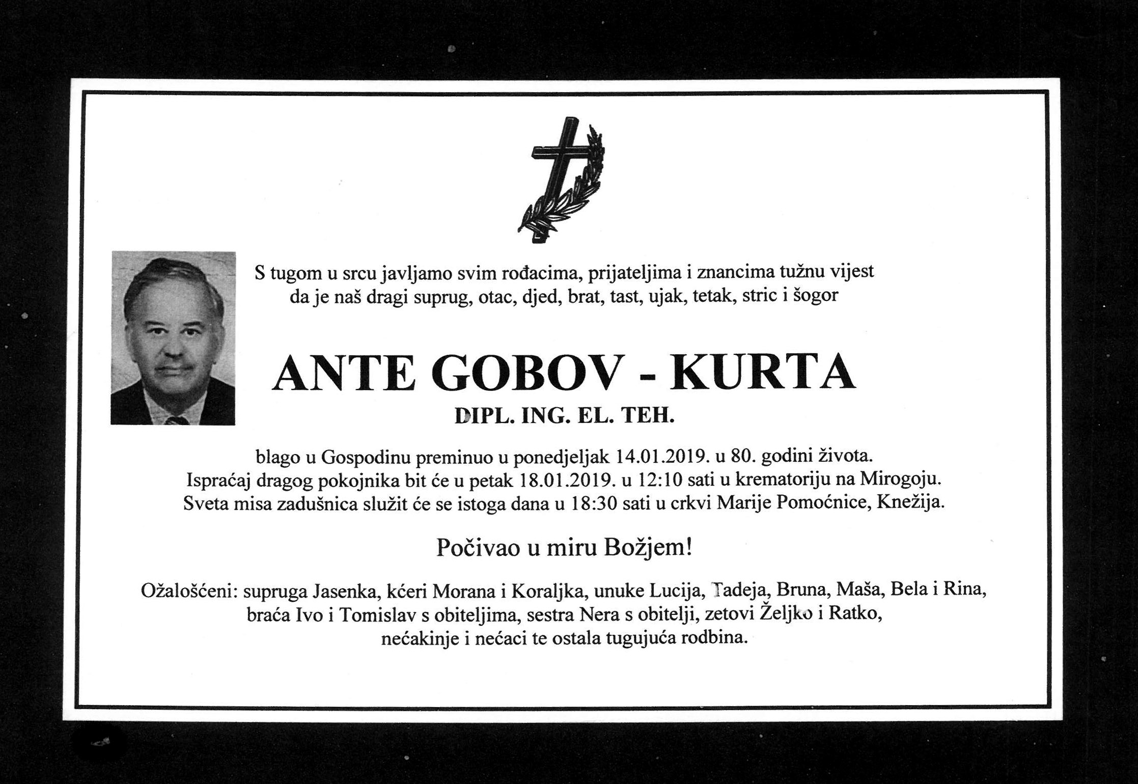 Umro Ante Gobov Kurta