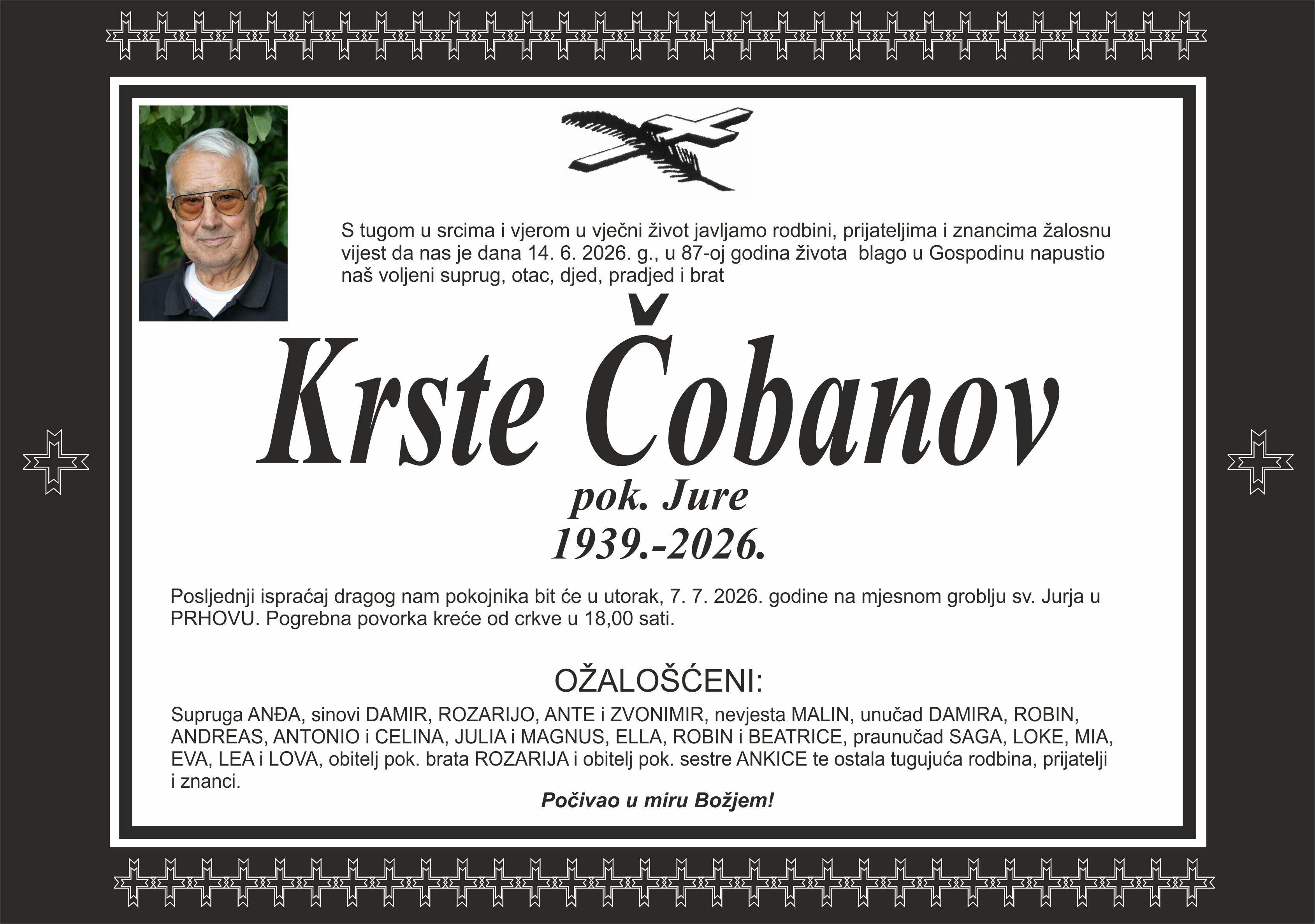 Umro Krste Čobanov