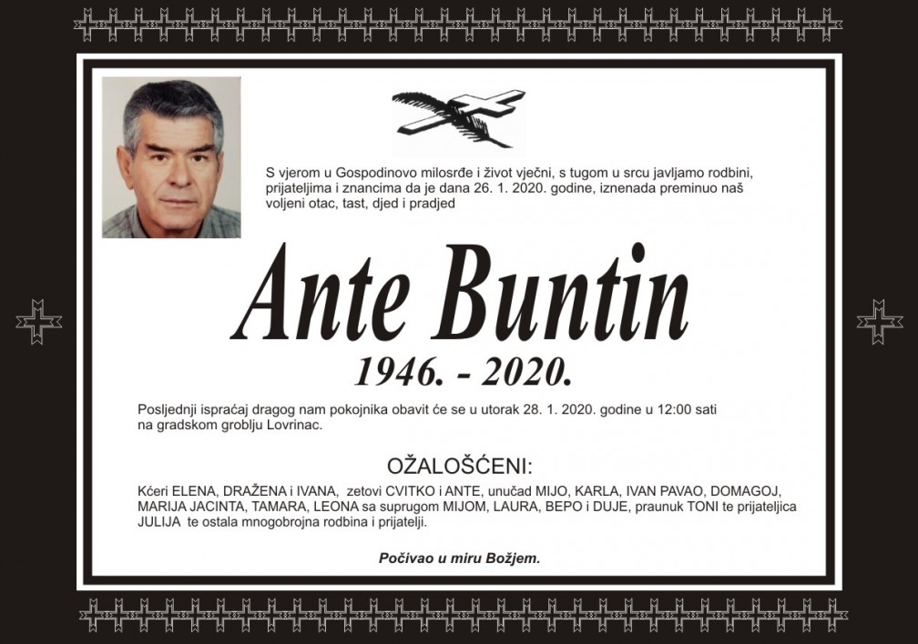 Umro Ante Buntin