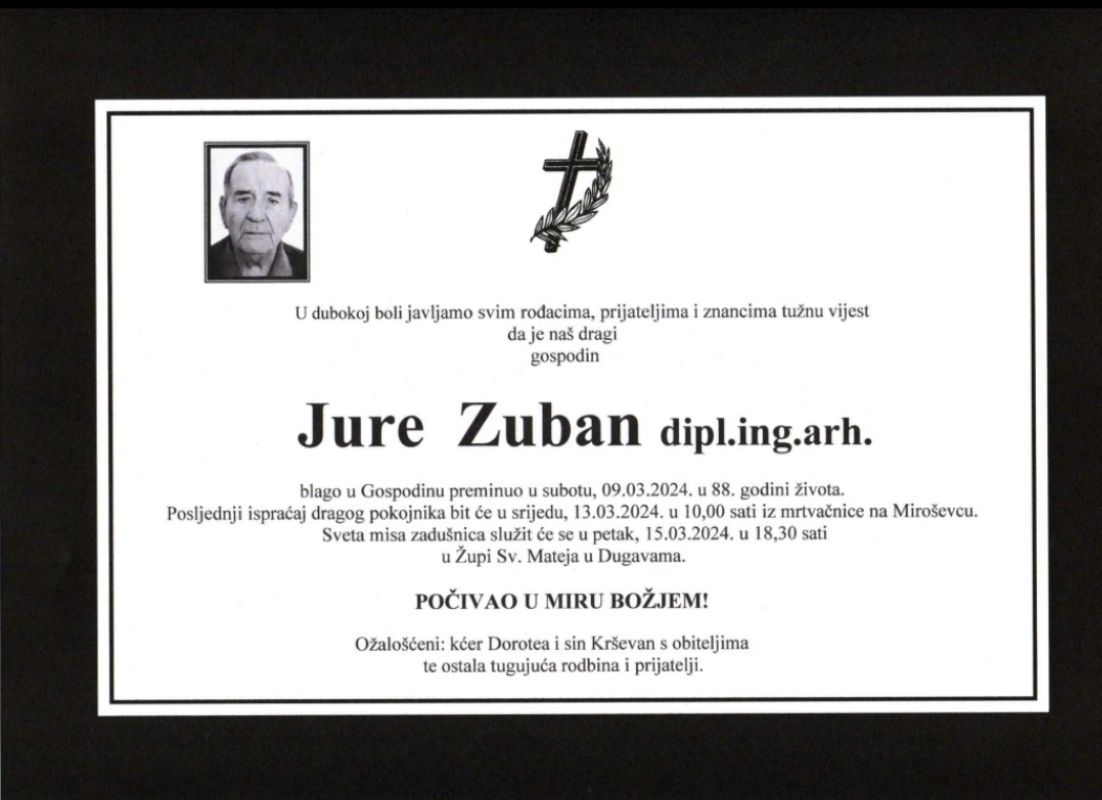 Umro Jure Zuban