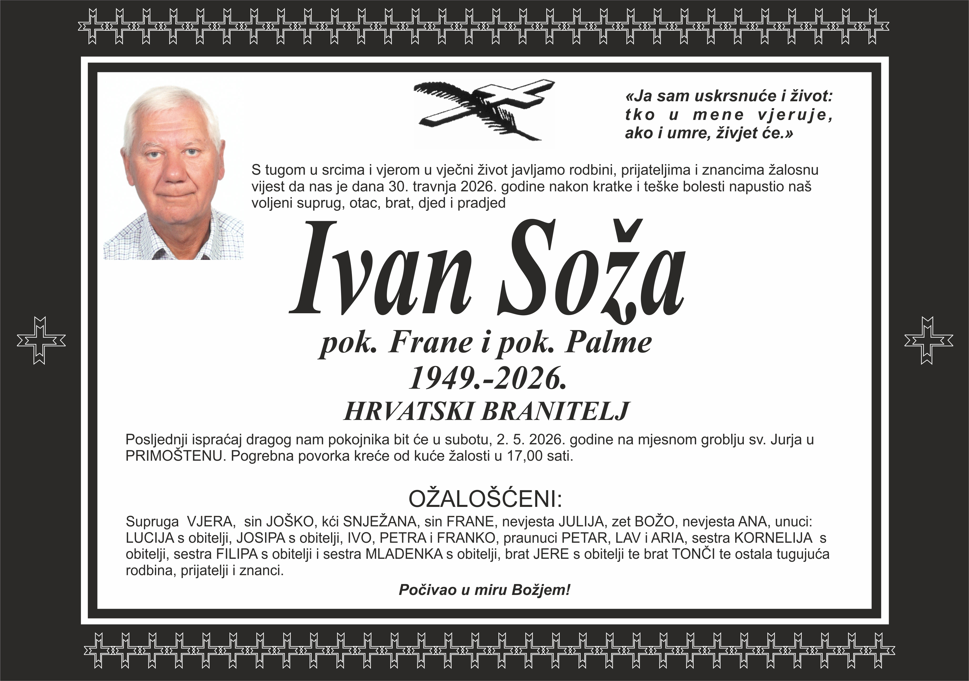 Umro Ivan Soža