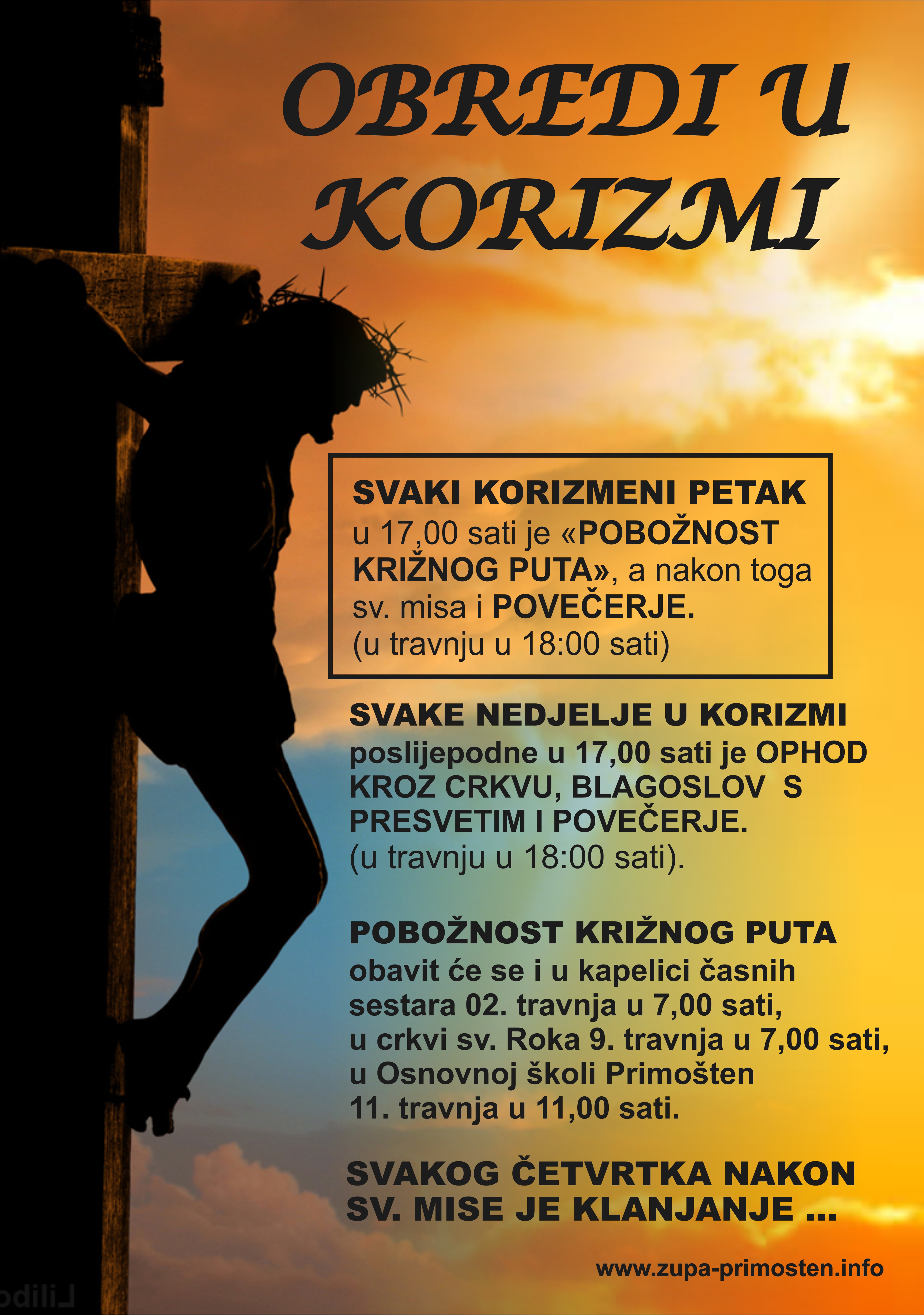OBREDI U KORIZMI